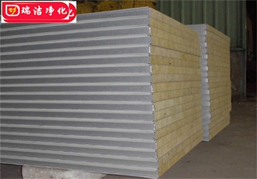 彩鋼板，巖棉夾芯板，
